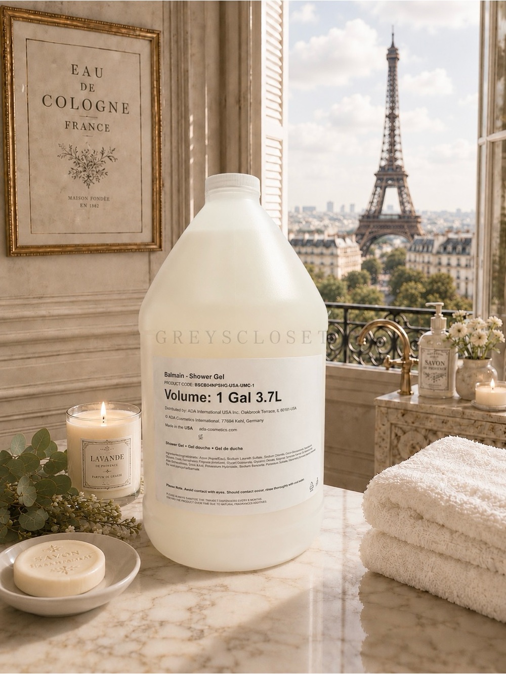 Balmain Shower Gel – Luxury Hotel & Spa Collection 1 Gal/3.7 L